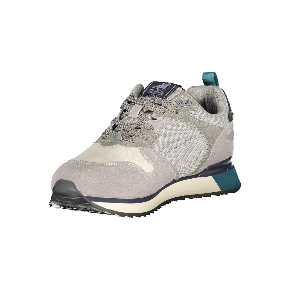 U.S. Grand Polo Men's Athletic Polyester & Polyurethane Sneakers - Gray