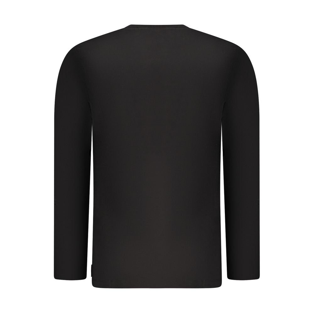Polo Shirt by U.S. Grand Polo for men in cotton black & print presents a distinguished silhouette, showcasing a sophisticated and distinguished for a truly distinguished finish.