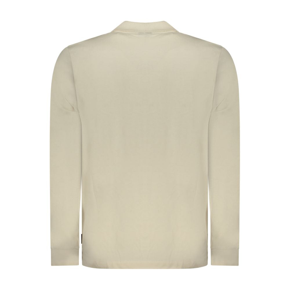 This Polo Shirt by U.S. Grand Polo for men in cotton beige presents a flawless silhouette, showcasing flawless detailing and a refined for a truly flawless aesthetic.