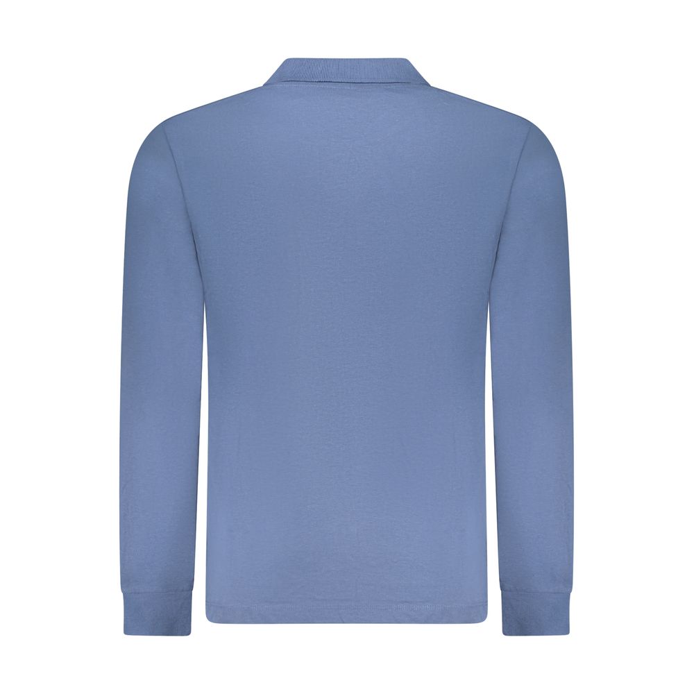 Polo Shirt by U.S. Grand Polo for men in cotton blue presents a sleek silhouette, featuring a refined and for a sleek finish.
