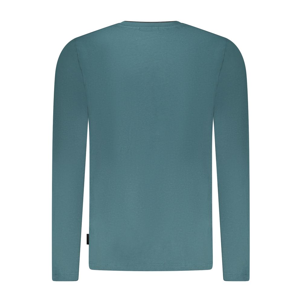 T-Shirt by U.S. Grand Polo for men in cotton green & signature features a plush silhouette, showcasing a sophisticated and for a truly plush finish.