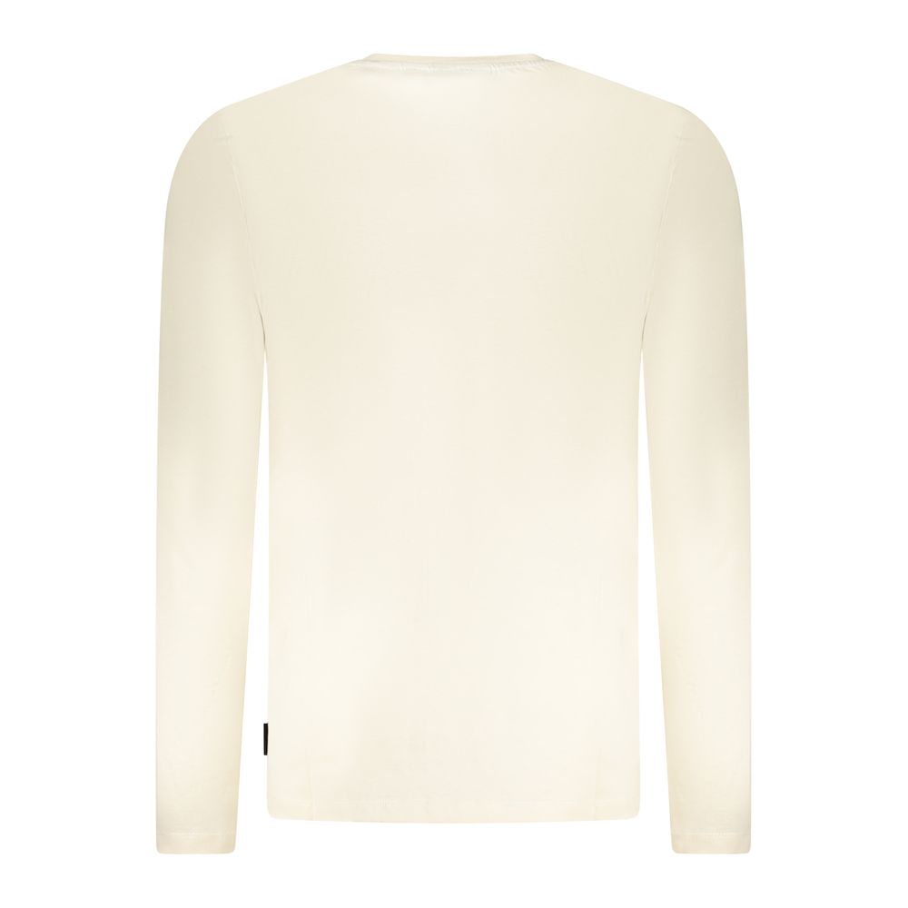 Polo Shirt by U.S. Grand Polo for men in cotton beige & print presents a distinguished silhouette, showcasing a sophisticated and distinguished for a truly distinguished finish.