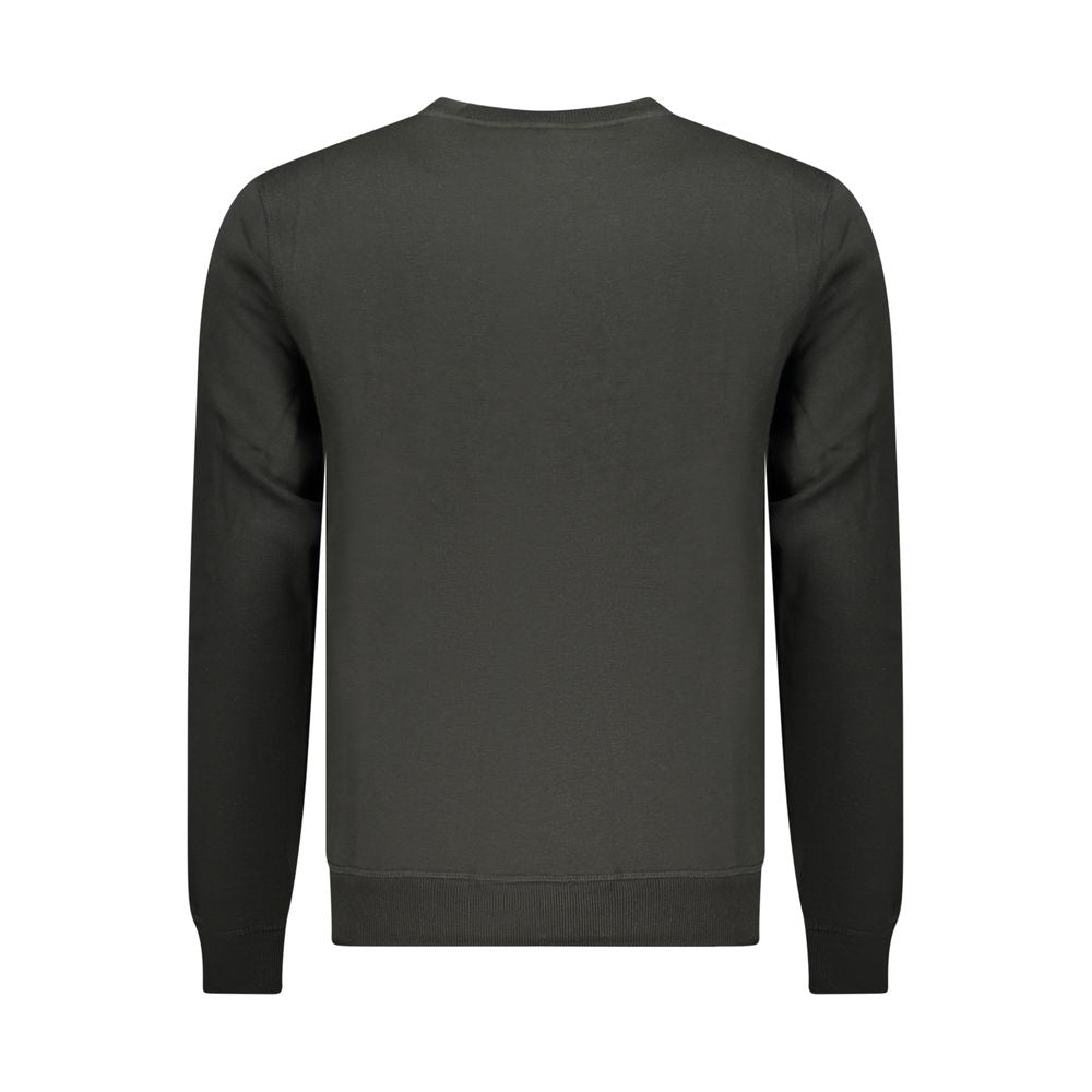 Sweatshirt by U.S. Grand Polo for men in cotton polyester black & print presents a smart casual silhouette, featuring a smart casual and for a sophisticated look.