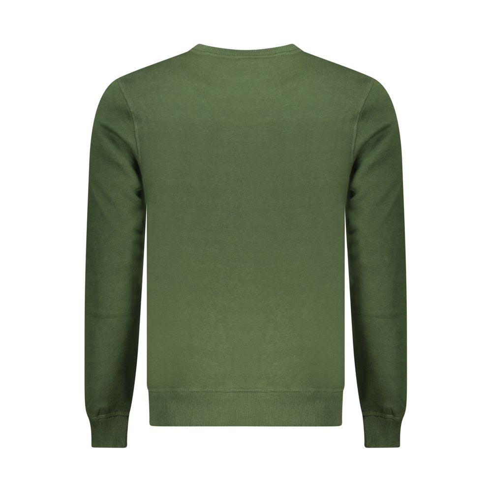 Sweatshirt by U.S. Grand Polo for men in cotton polyester green, signature & print features an magnificent silhouette, showcasing a sophisticated crew neckline and detail for a truly magnificent finish.