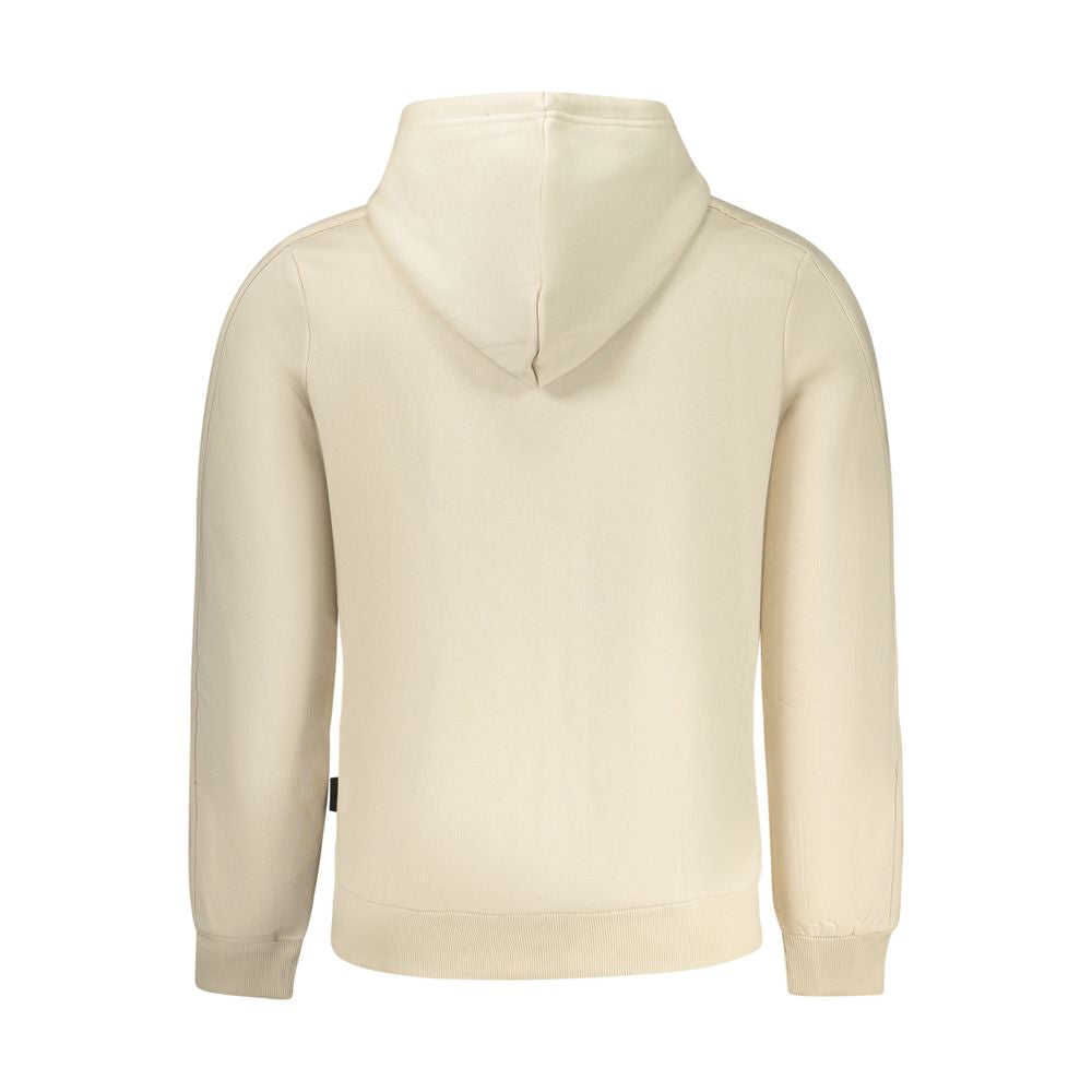 Hooded Sweatshirt Hoodie by U.S. Grand Polo for men in cotton polyester beige, black & print showcases a city-ready silhouette, artfully detailed with a signature hooded neckline and for a city-ready finish.