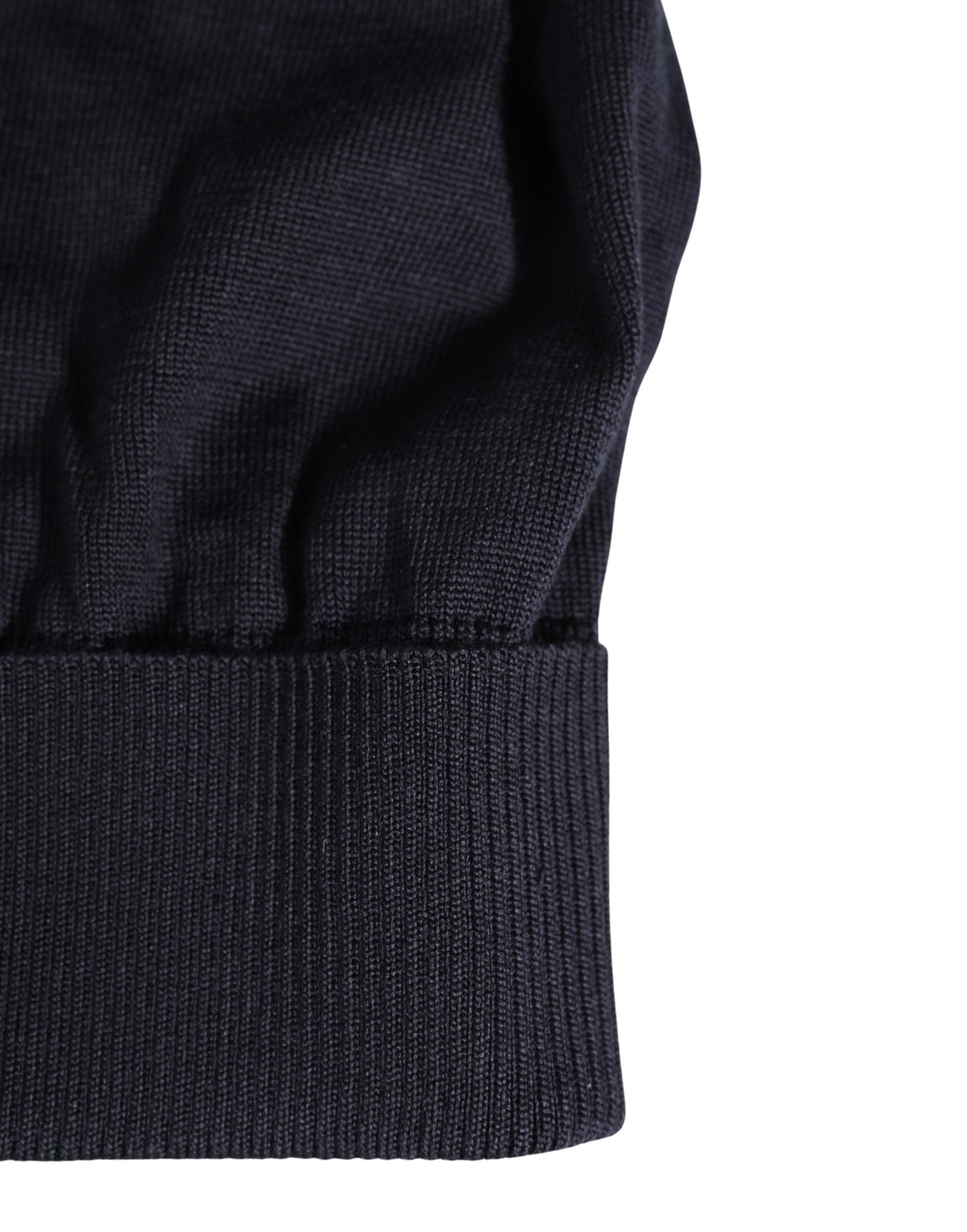 Dolce & Gabbana Black Solid Wool Knitted Winter Beanie Cap Hat