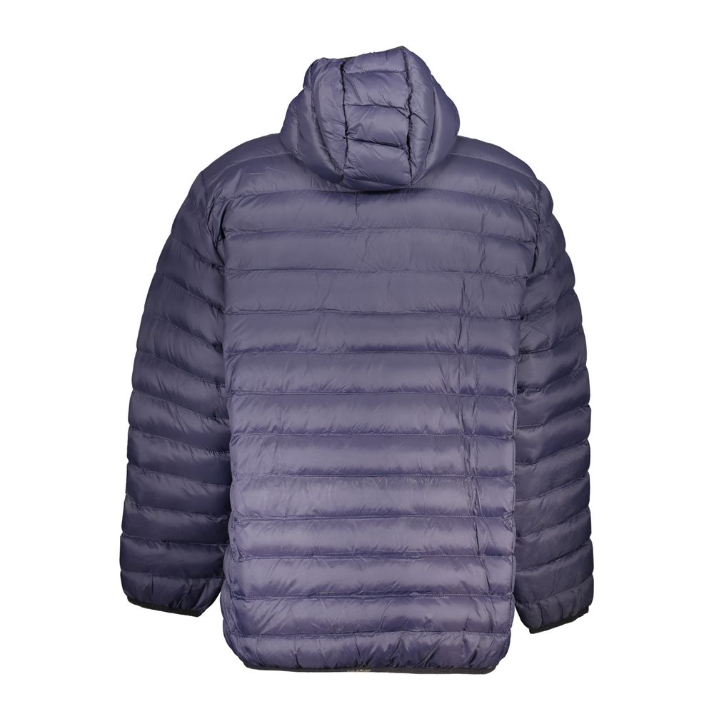 Windbreaker Jacket by U.S. Grand Polo for men in polyester blue showcases a urban chic silhouette, detailed with a urban chic and functional pockets & windproof for a polished finish.
