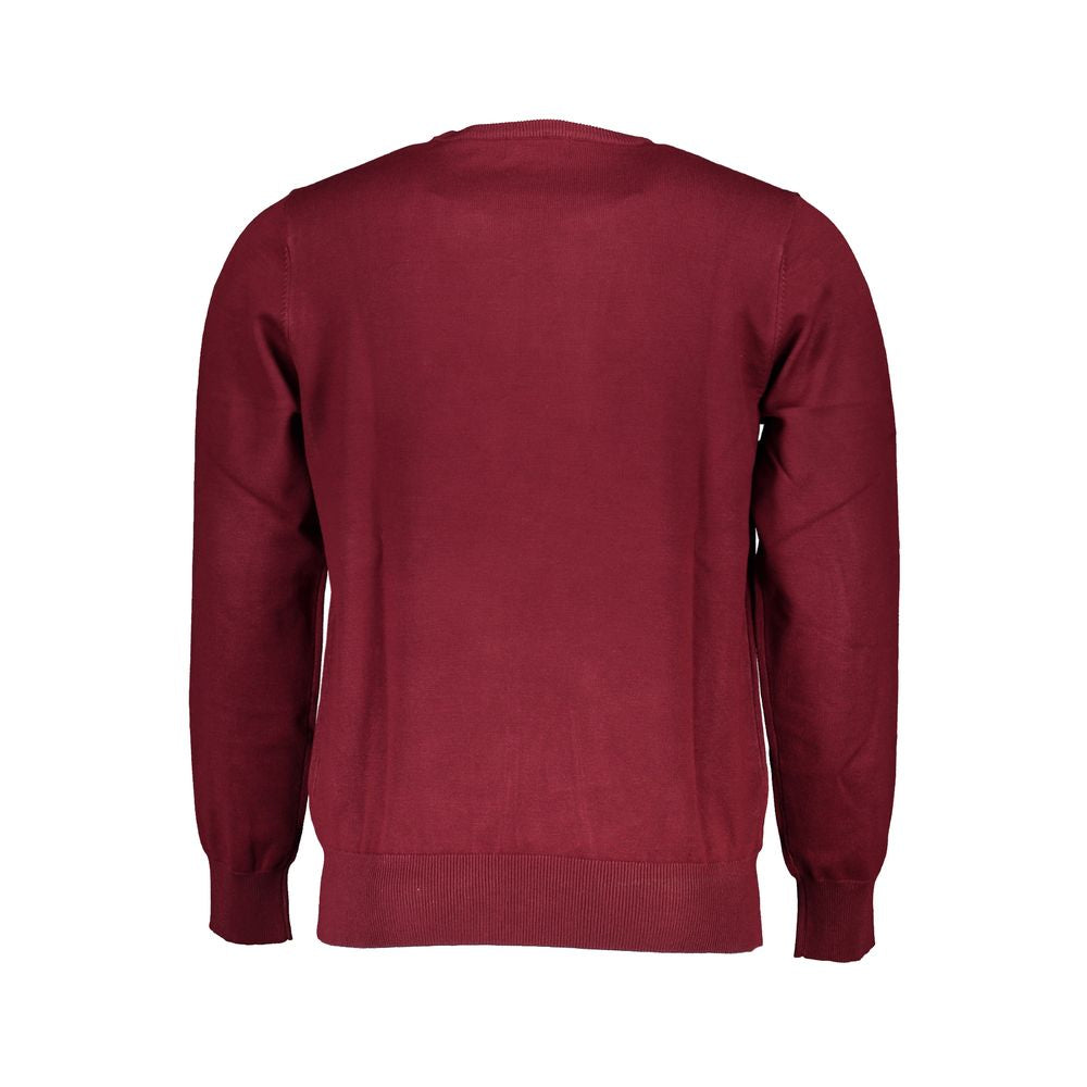 Sweatshirt by U.S. Grand Polo for men in nylon & canvas red features an provocated silhouette, detailed with a provocated and a refined for a sophisticated aesthetic.