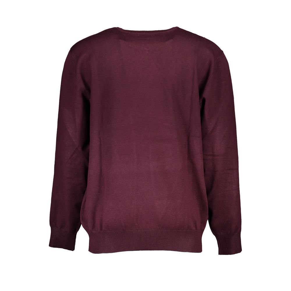 Sweatshirt by U.S. Grand Polo for men in nylon & viscose red features an provocated silhouette, detailed with a provocated and a refined for a sophisticated aesthetic.