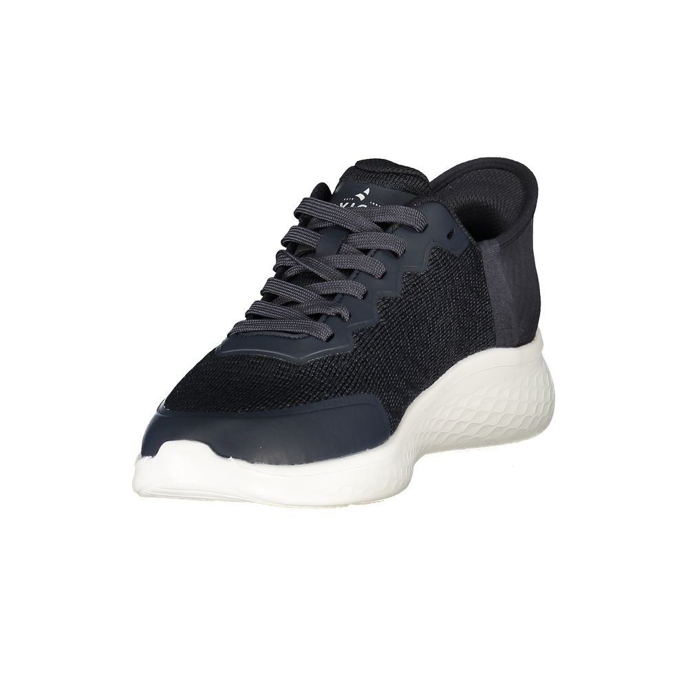 Athletic Sneakers by Navigare for men in polyester & polyurethane blue presents a sleek silhouette, perfectly capturing the athletic style essence of Men's Athletic Polyester & Polyurethane Sneakers with its sleek design and premium finish.