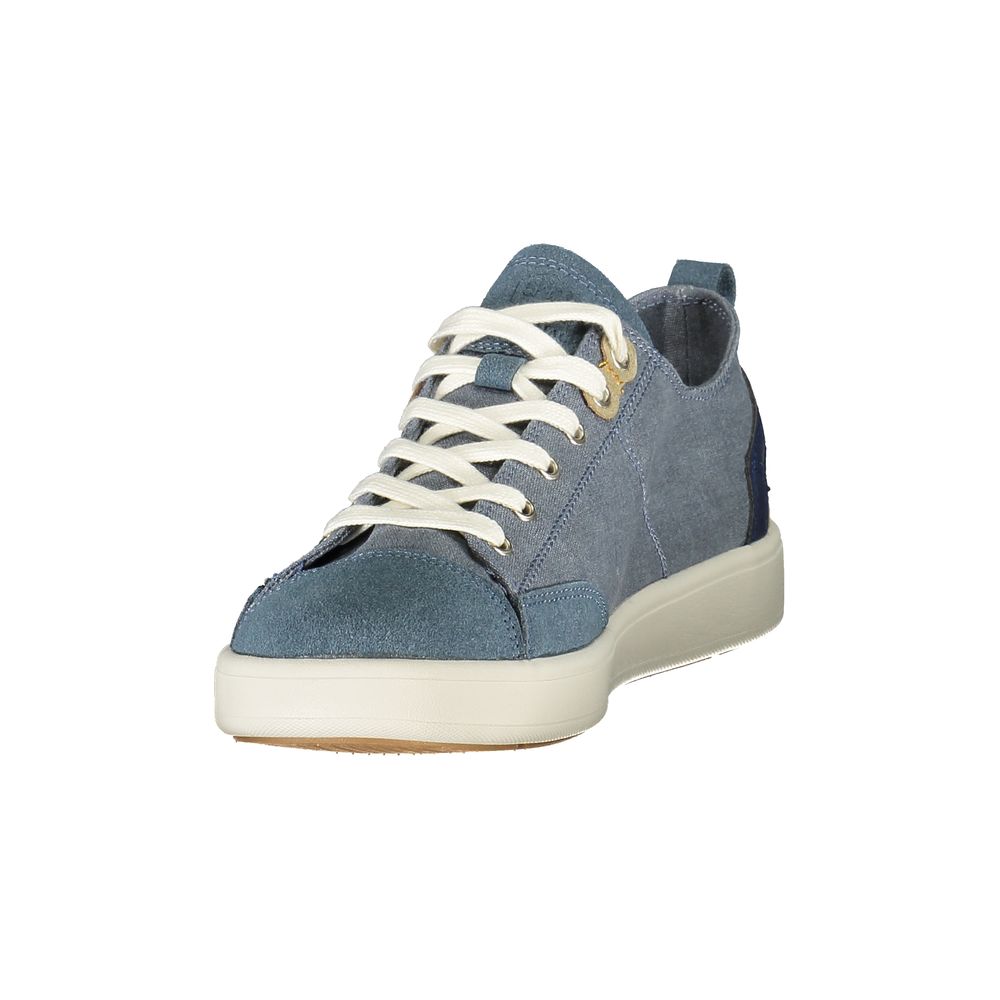 Sneakers by Lumberjack for men in polyester & polyurethane azzurro presents a sumptuous silhouette as Men's Low-Top Polyester & Polyurethane Sneakers, expertly defined by a sumptuous low-top style for a sumptuous, high-fashion look.