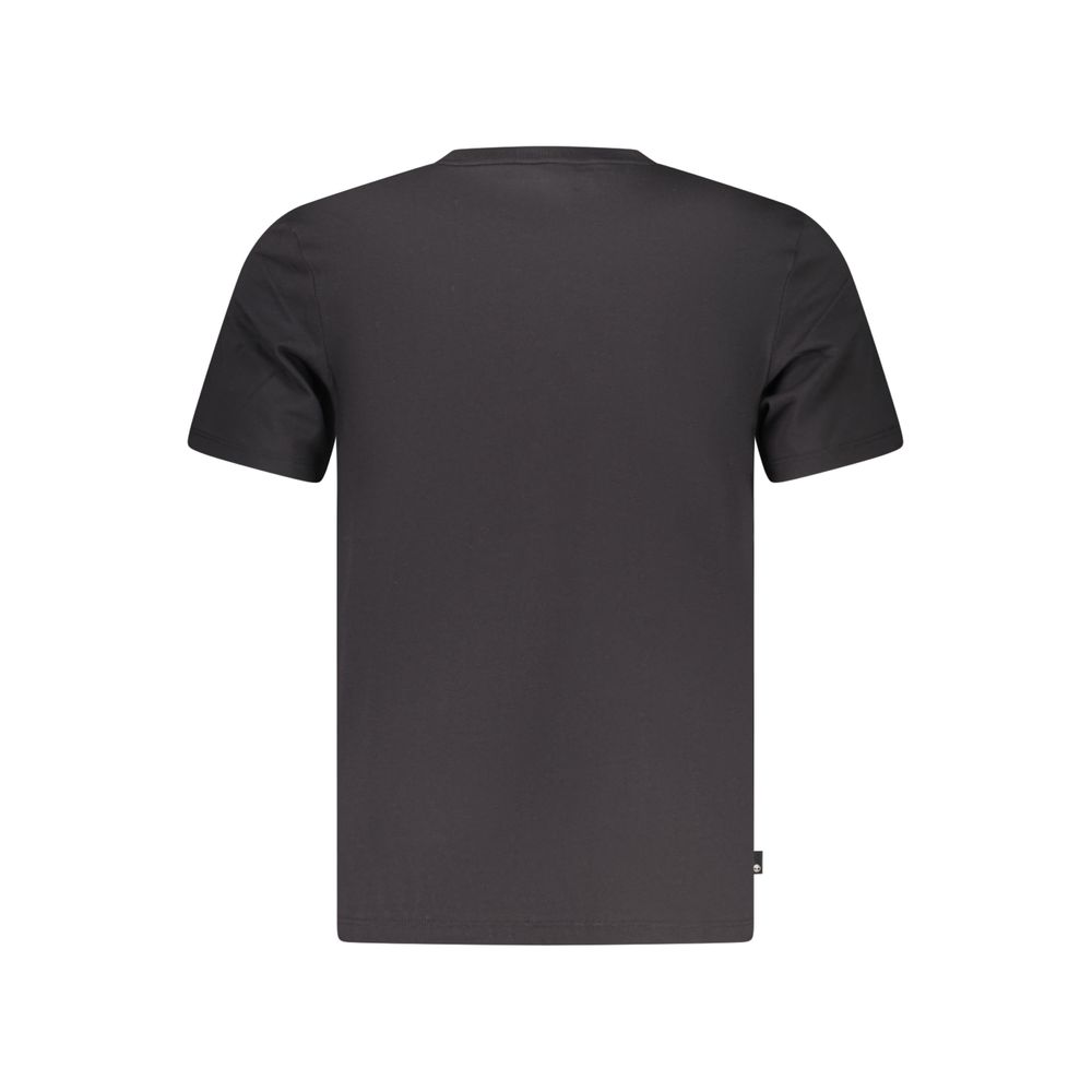 Timberland Black Cotton Men's T-Shirt