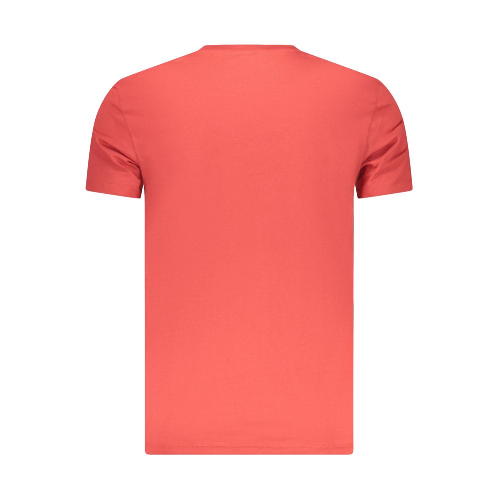 Timberland Red Cotton Men's T-Shirt