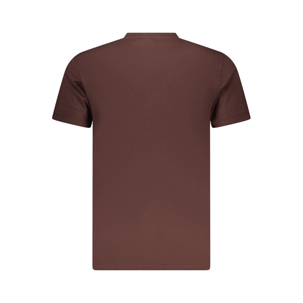 Polo Shirt by Iceberg for men in stretch cotton black & brown features a eye catching silhouette, showcasing a refined and for a eye catching finish.