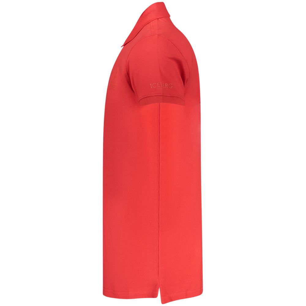 This Polo Shirt by Iceberg for men in polyamide cotton red presents a flawless silhouette, showcasing flawless detailing and a refined for a truly flawless aesthetic.