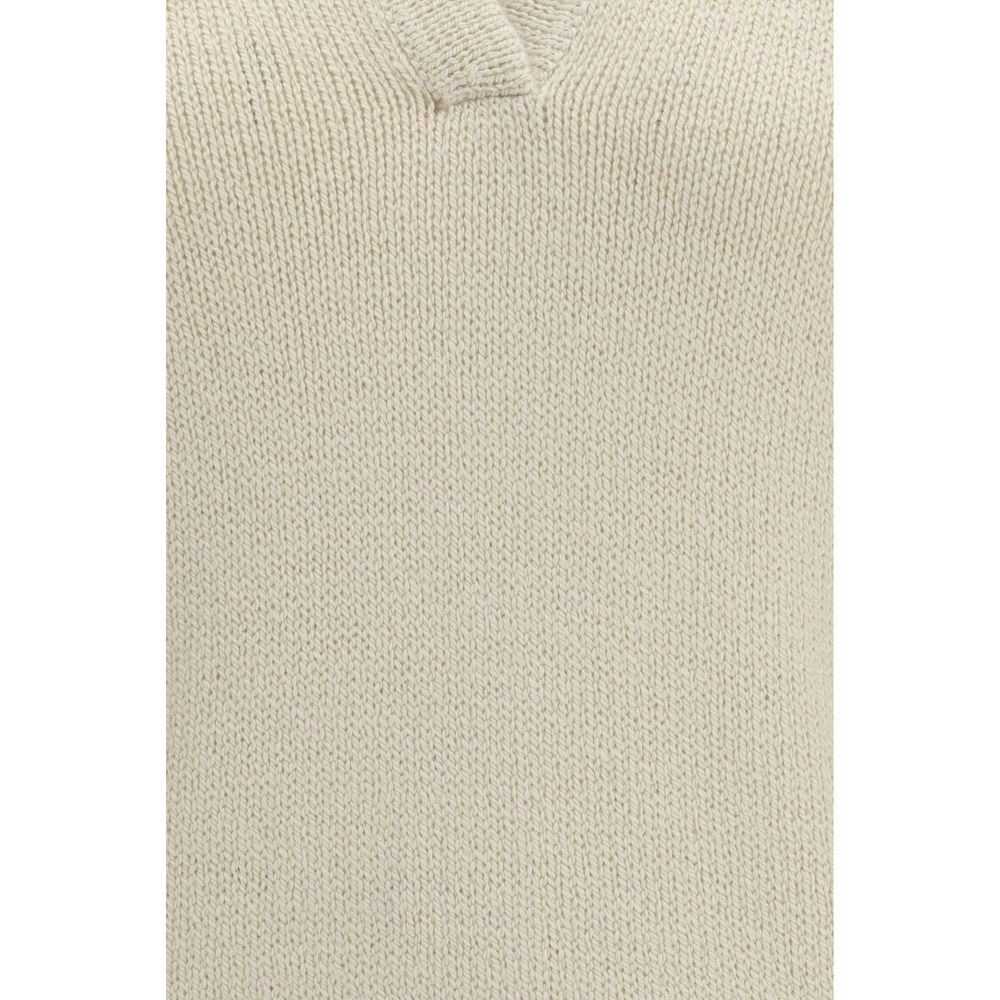 Gabriela Hearst Women's Regular Fit Cashmere Polo Shirt - Beige