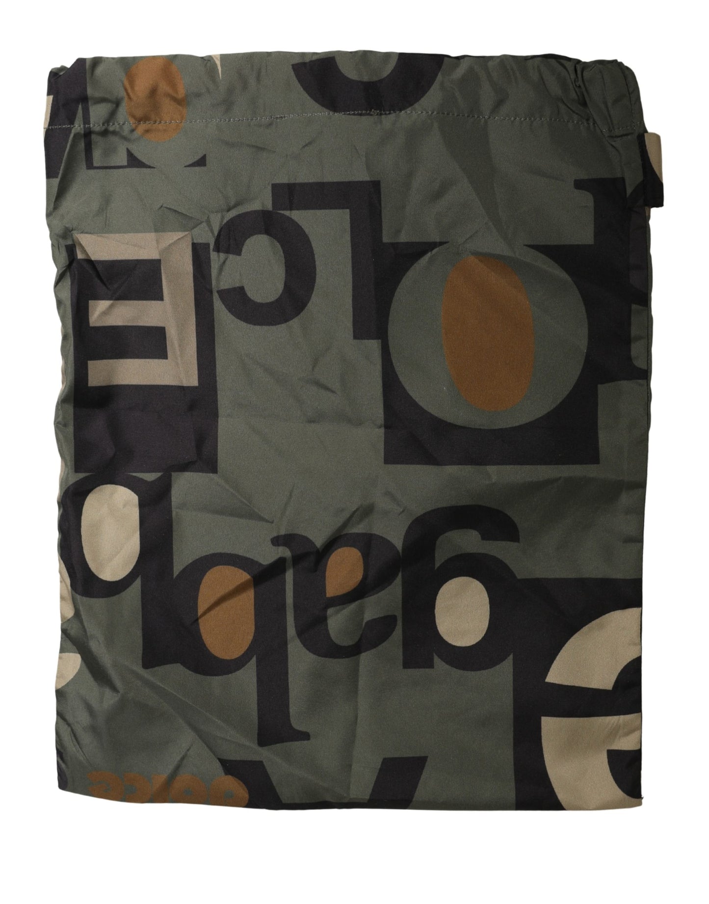 Dolce & Gabbana Multicolor Camouflage High Swim Brief Swimwear