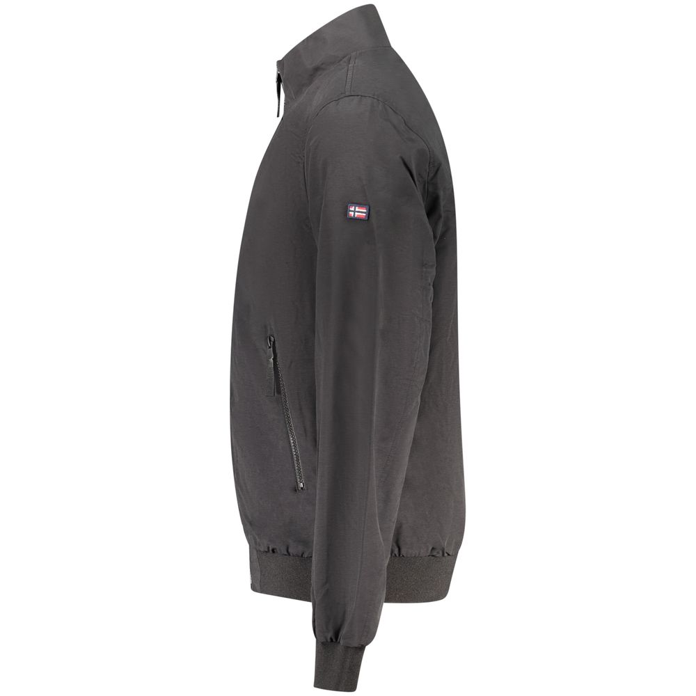 Norway 1963 Men's Cotton Bomber Jacket - Black