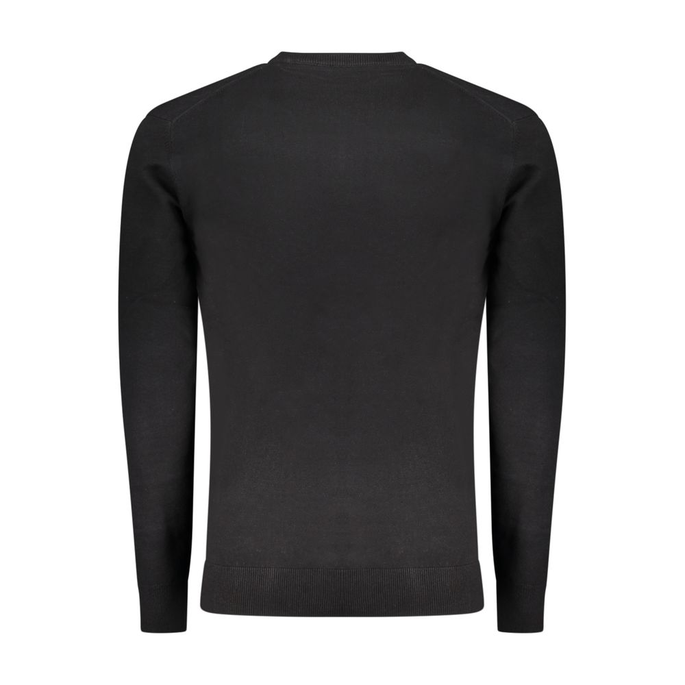Sweater by Accademia Militare for men in nylon cotton black features an polished silhouette, showcasing refined and a sophisticated for a truly polished finish.