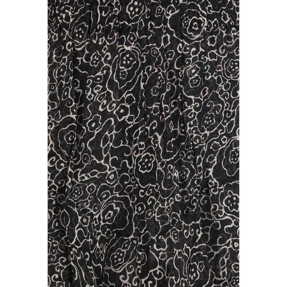 Marant Etoile Black Viscose Shorts