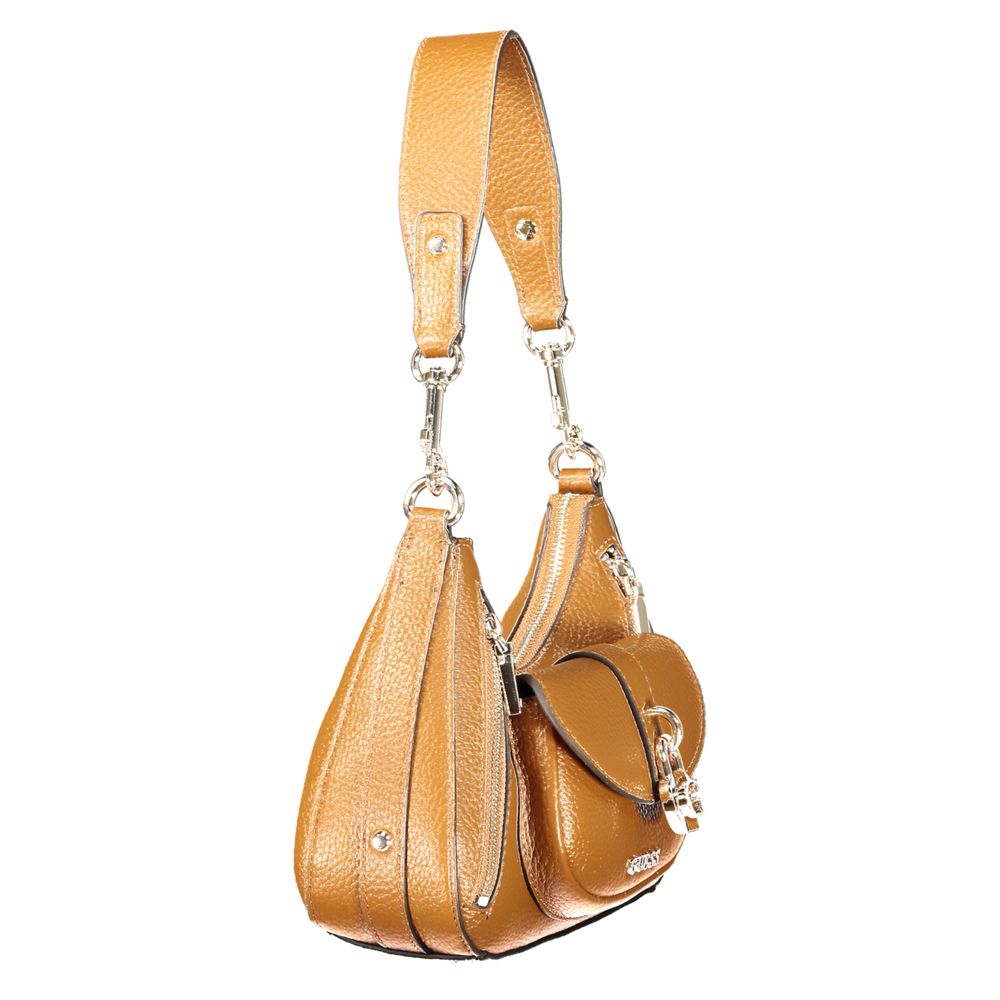 Guess Jeans Marrone Poliuretano Women Handbag
