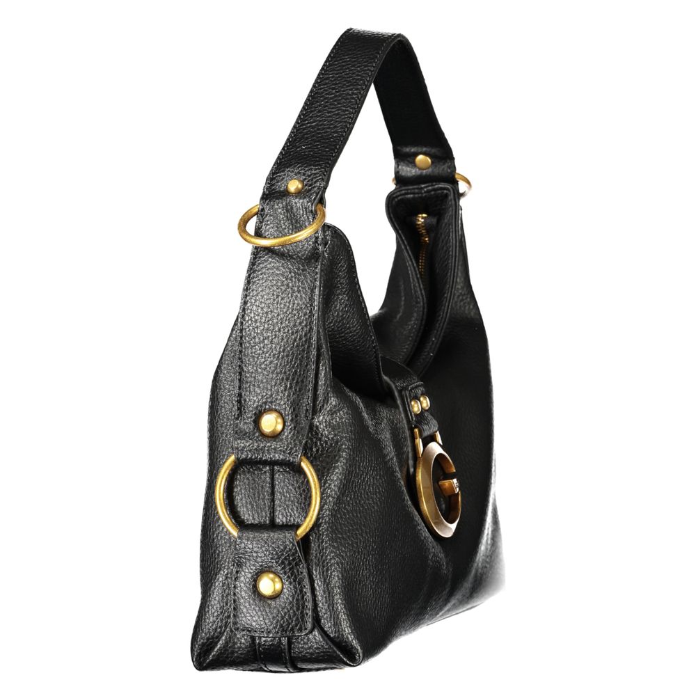 Handbag by Guess Jeans for women in polyurethane black features an refined silhouette, showcasing a secure , ample , and versatile for a sophisticated refined aesthetic.
