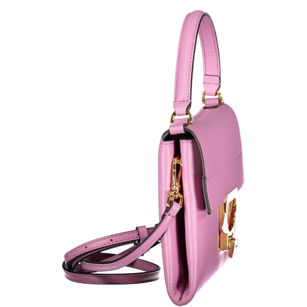 Coccinelle Purple Leather Handbag