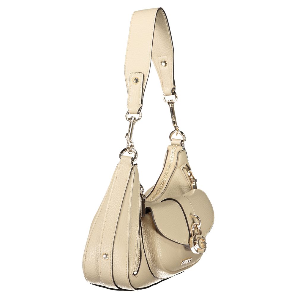 Guess Jeans Beige Polyethylene Handbag