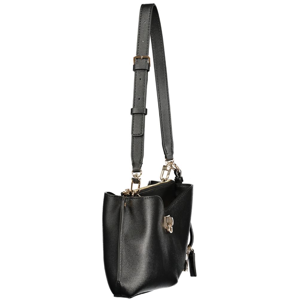 Guess Jeans Black Polyethylene Handbag