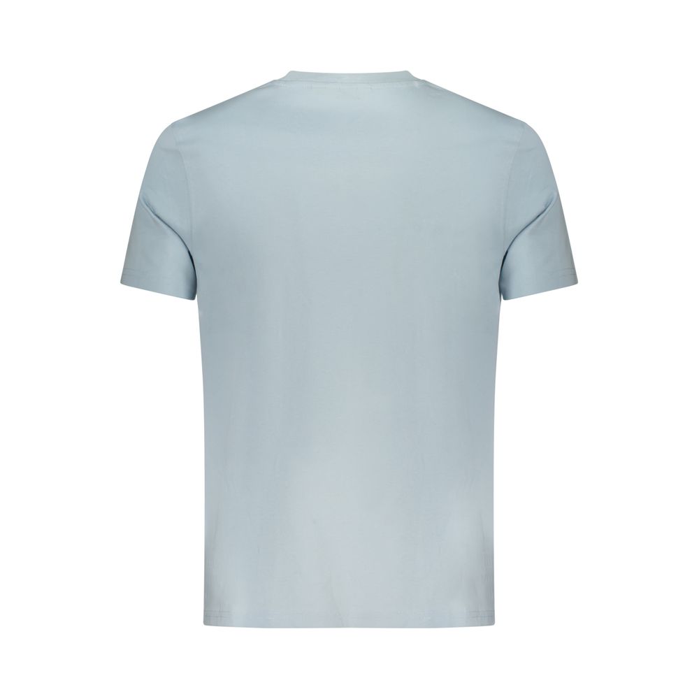 T-Shirt by Ellesse for men in cotton azzurro showcases a fashionable silhouette, elegantly detailed with a fashionable and for a sophisticated, high-fashion look.