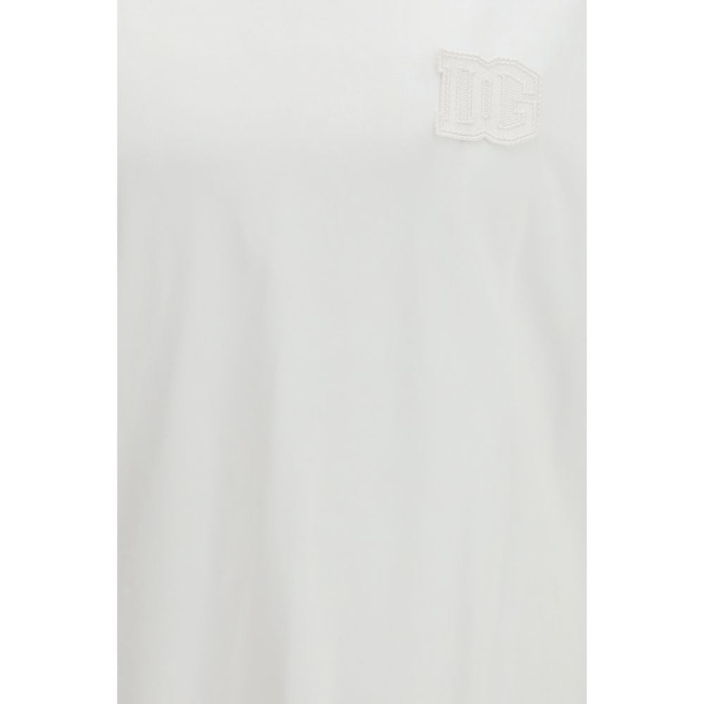 Dolce & Gabbana White Cotton T-Shirt