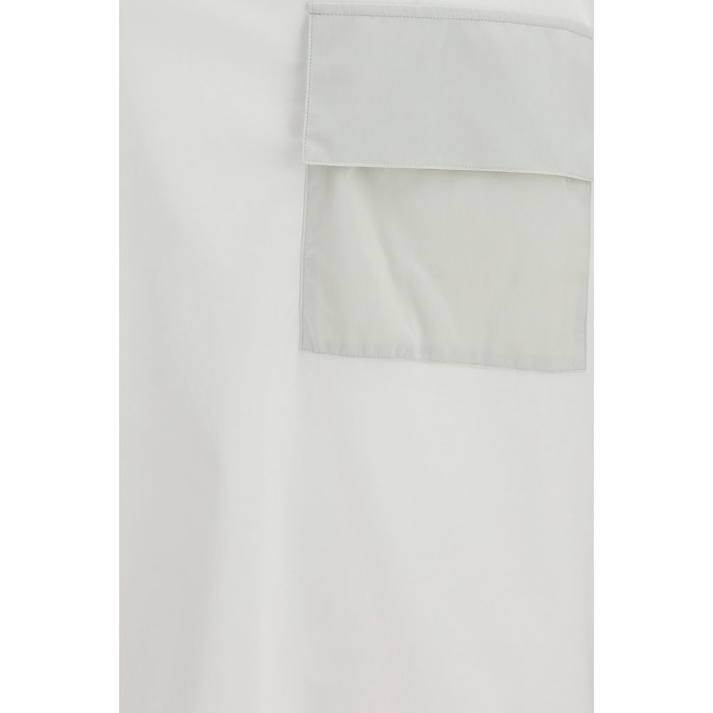 LAMINAR Men's Regular Fit Short-Sleeve Crew Neck Cotton T-Shirt - White