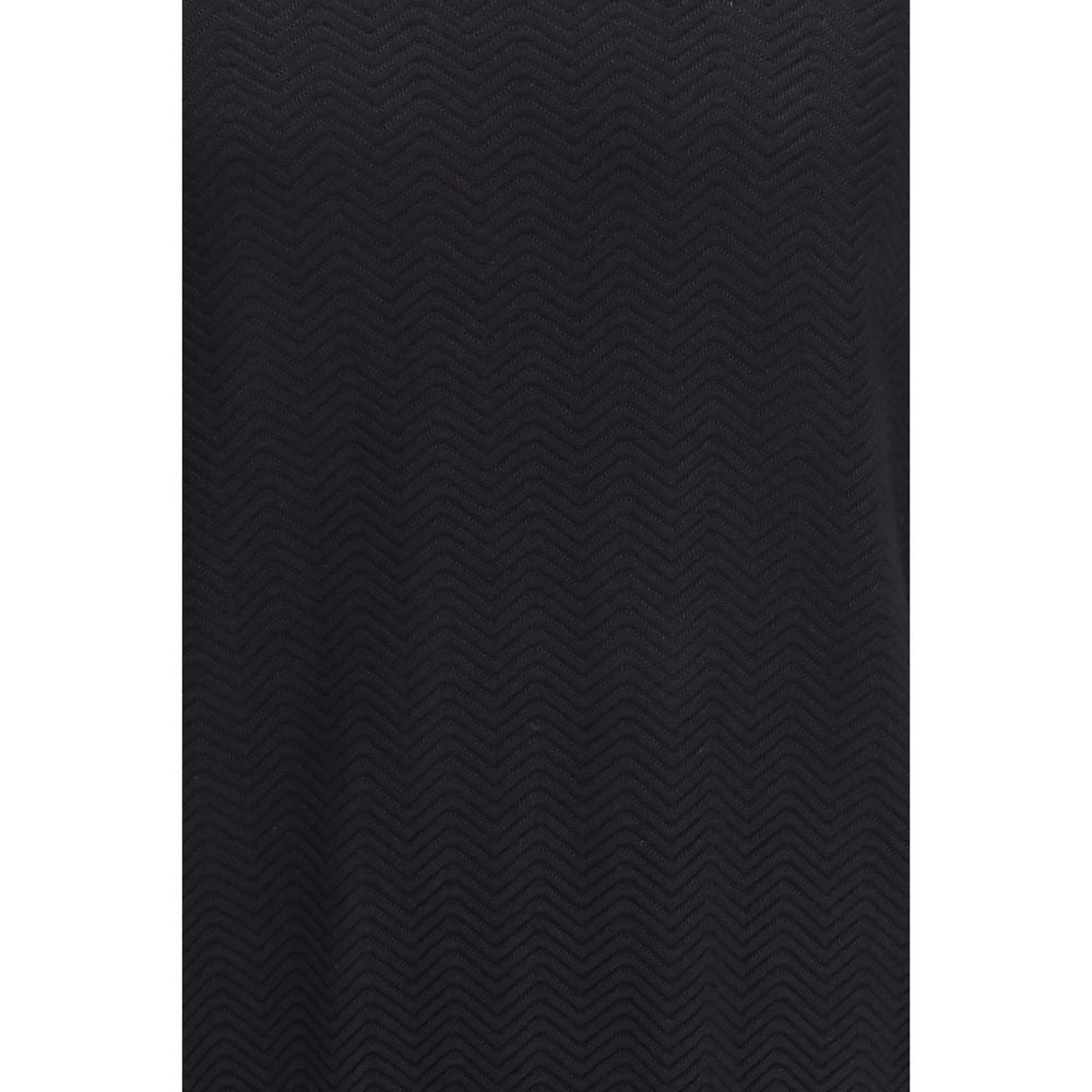 Giorgio Armani Black Silk Sweatshirt