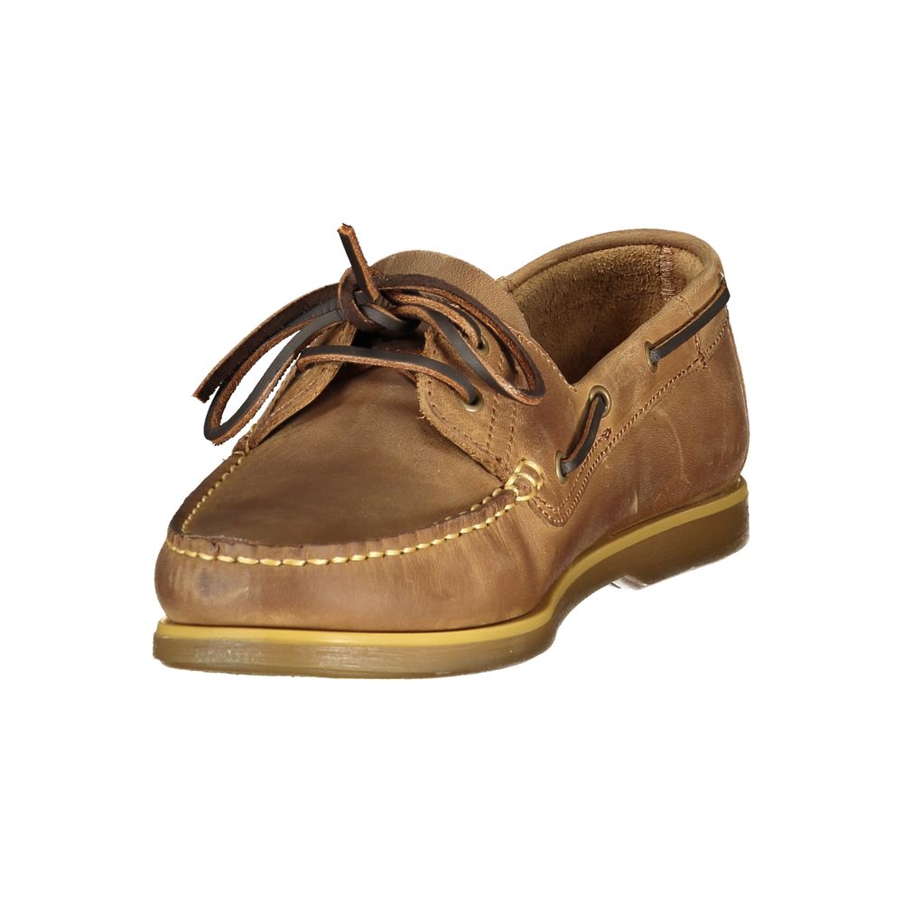 Loafer Loafers Slip-On Shoes by Lumberjack for men in polyurethane leather brown showcases a timeless silhouette from the Men's Polyurethane Leather Loafer Loafers Slip-On Shoes collection, featuring a timeless and for a timeless finish.
