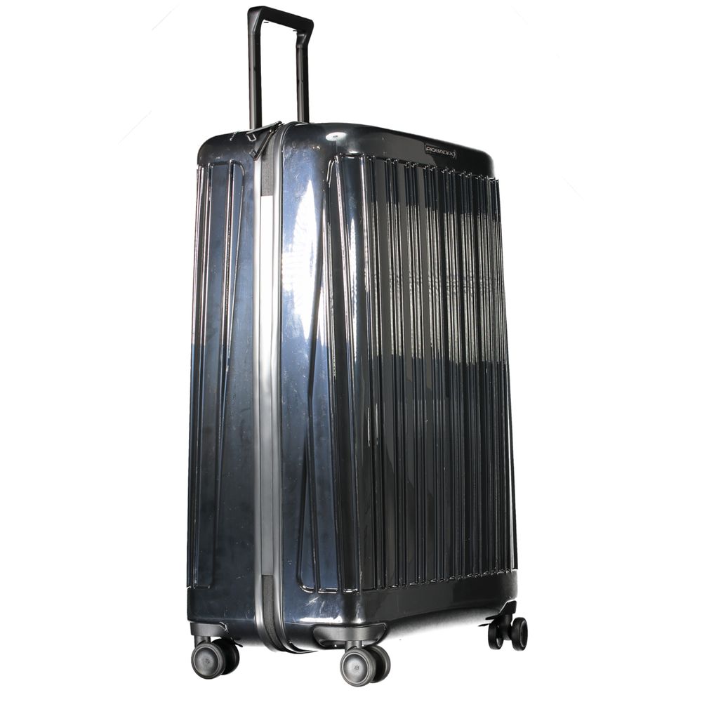 Piquadro Black Polycarbonate Men's Travel Trolley