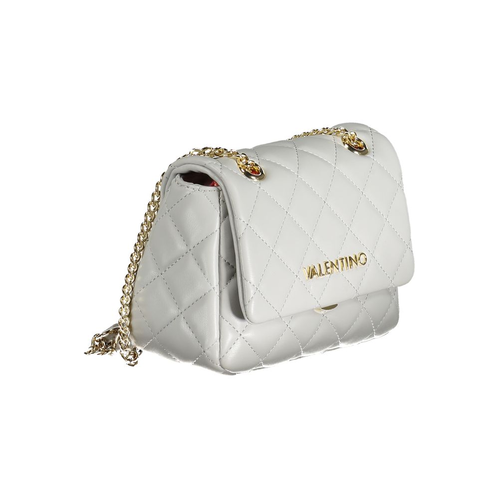 Mario Valentino Polyethylene Shoulder Handbag - Gray Signature