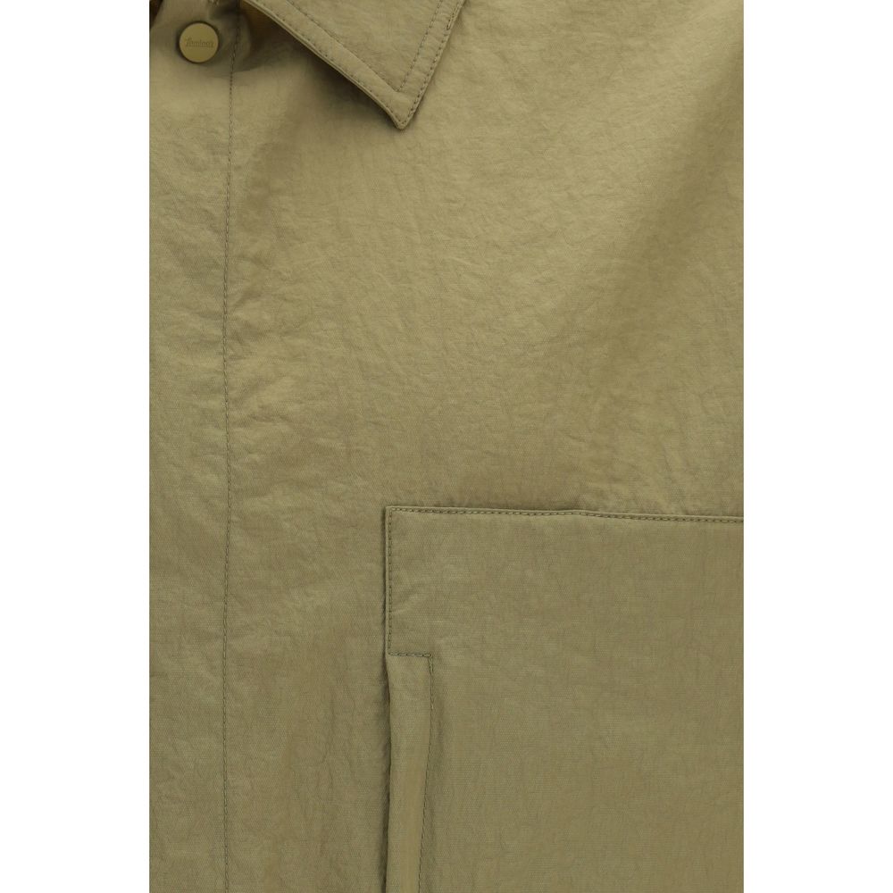 LAMINAR Men's Polyamide Overcoat - Bicolour