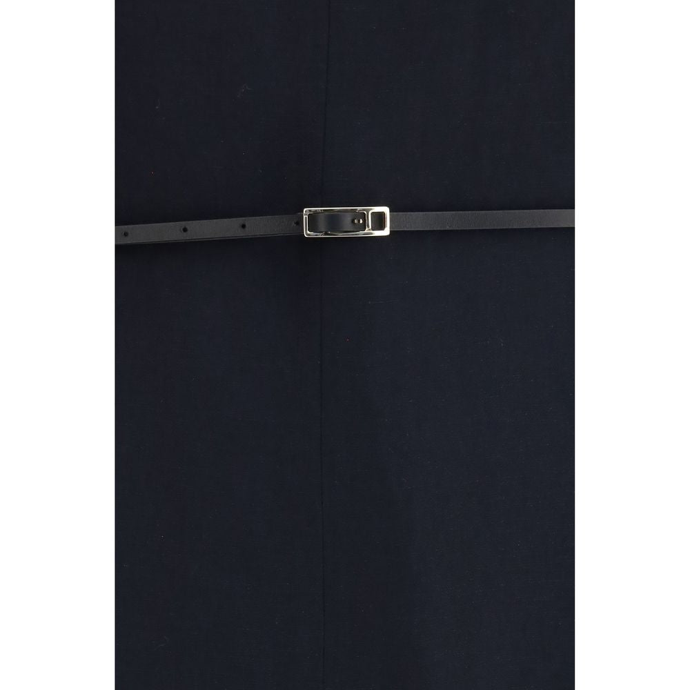 Fabiana Filippi Blue Polyamide Long Dress