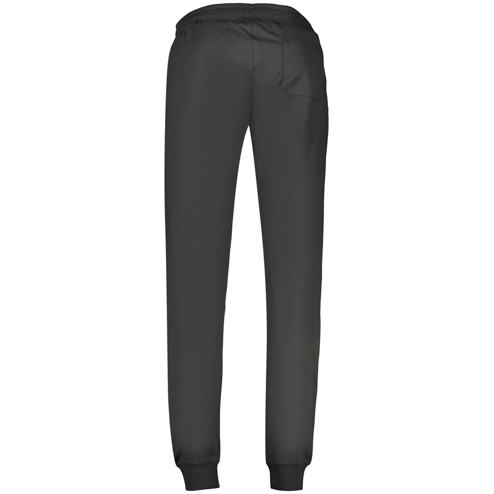 Jogger Sweatpants by Accademia Militare for men in cotton black features an dynamic relaxed-fit with long, , and functional for an dynamic silhouette.