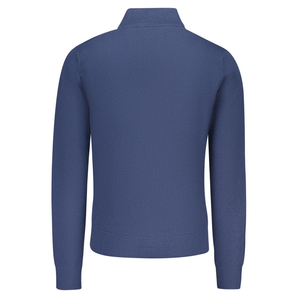 Sweatshirt by U.S. Grand Polo for men in cotton blue features an enviable silhouette, showcasing a premium and refined for a truly enviable finish.