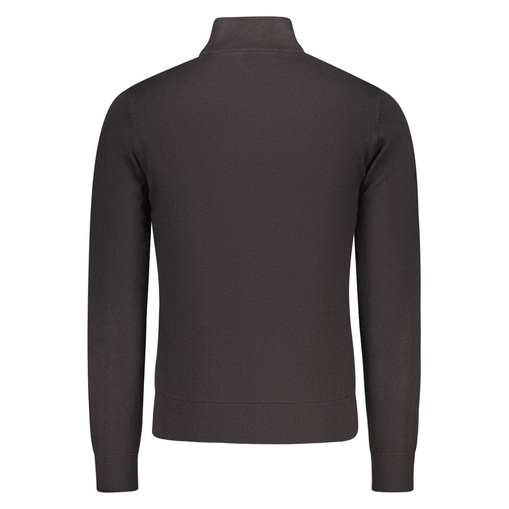 Sweatshirt by U.S. Grand Polo for men in cotton black features an exquisite silhouette, showcasing and details for a exquisite look.