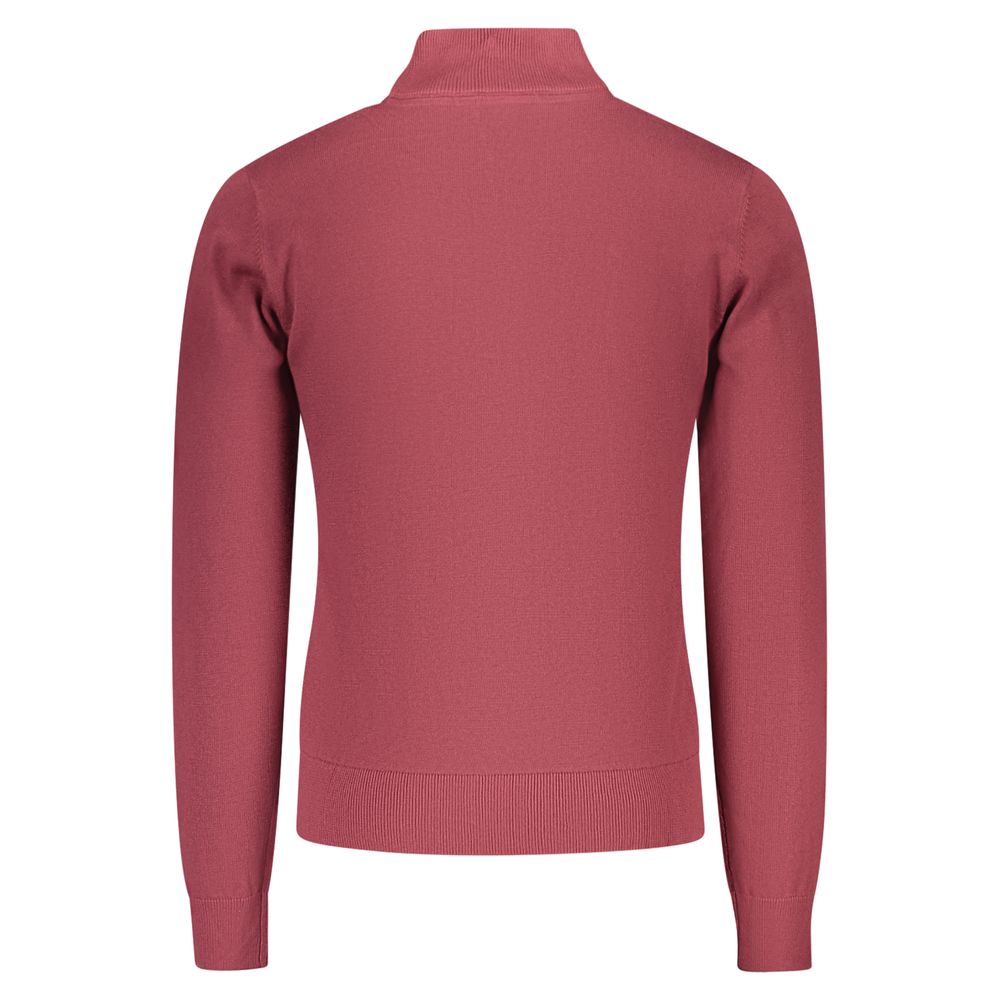 Sweatshirt by U.S. Grand Polo for men in cotton red features an provocated silhouette, detailed with a provocated and a refined for a sophisticated aesthetic.