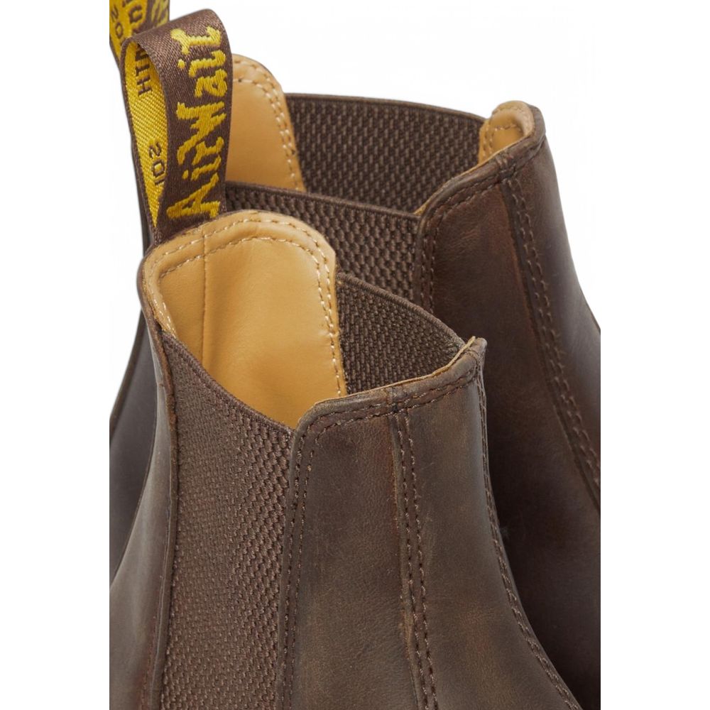 Dr. Martens Men's Horse Leather Ankle Boots - Brown