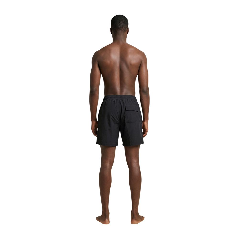 Lyle & Scott Men's Lightweight Polyamide Swim Shorts - Black