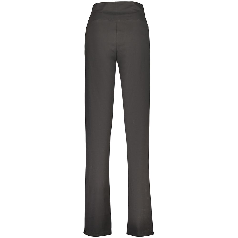 Trousers by Freddy for women in cotton black presents a smart silhouette, meticulously detailed with a smart athletic & wide, a smart long, and a smart .