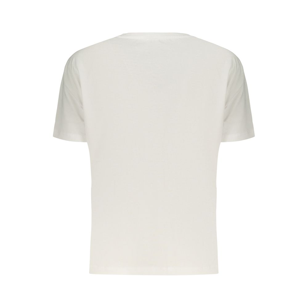 Activewear T-Shirt by Freddy for women in cotton white & print features an contemporary design with , a length, and a contemporary .