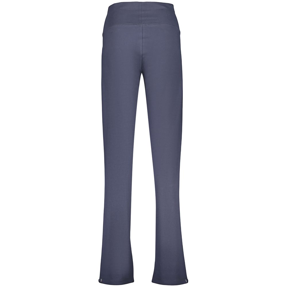 Joggers by Freddy for women in cotton blue features an refined tailoring silhouette, showcasing a premium wide with a and long cut for a refined tailoring look.
