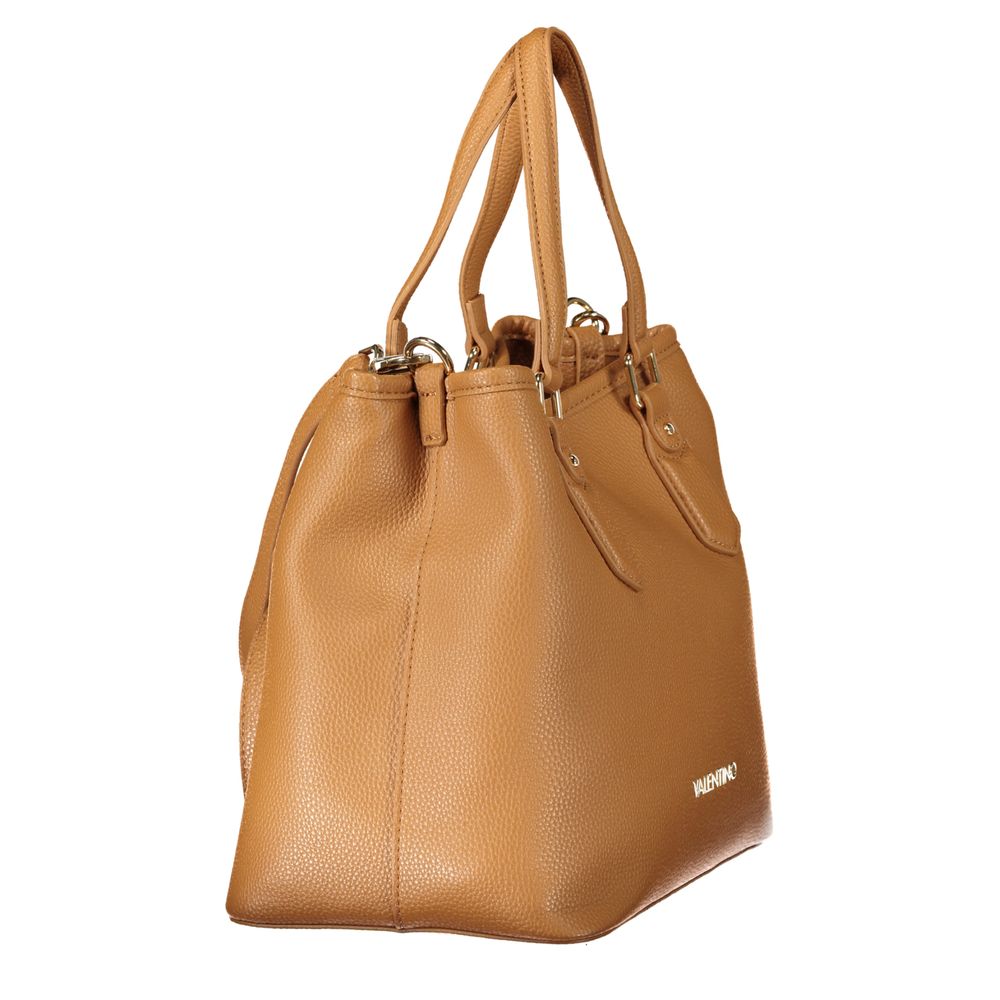 Mario Valentino Polyethylene Handbag - Brown