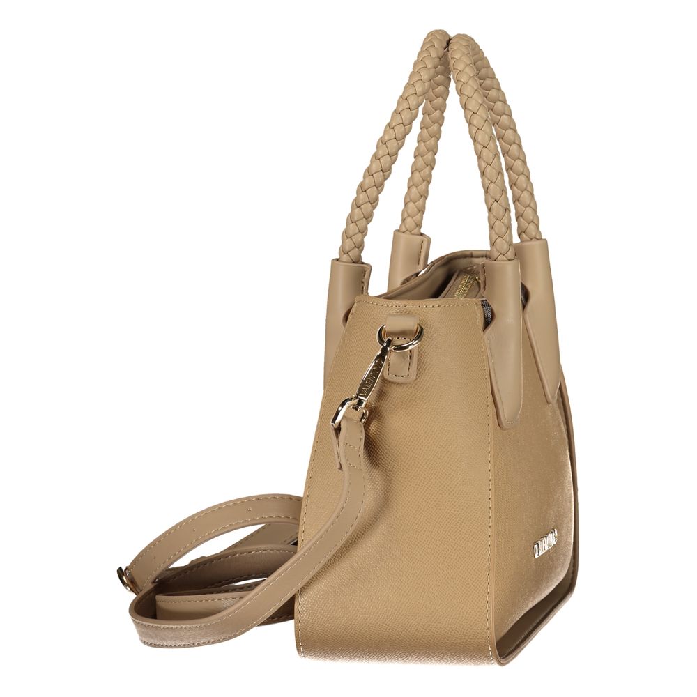 Mario Valentino Polyethylene Handbag - Beige Signature