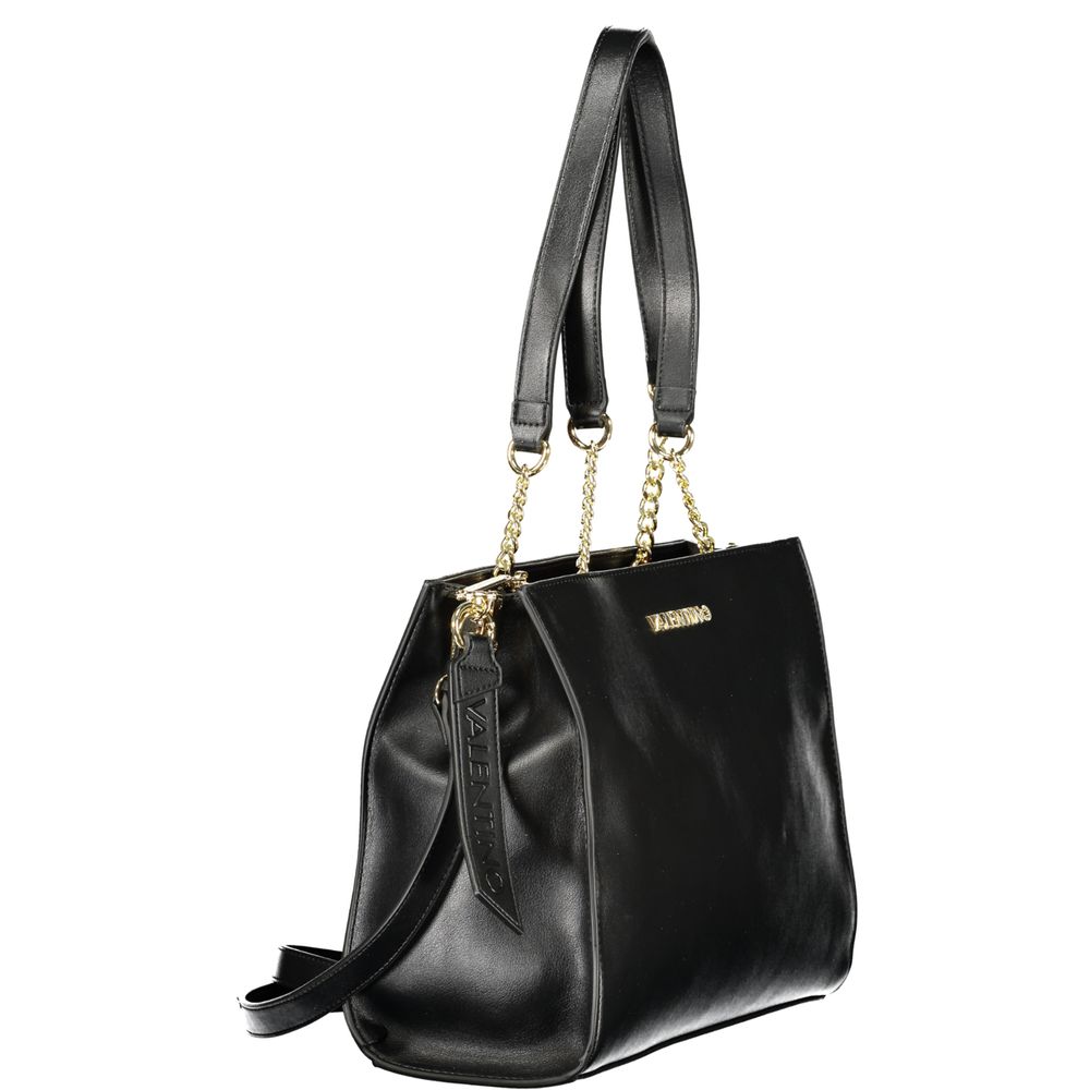 Mario Valentino Polyethylene Handbag - Black Signature